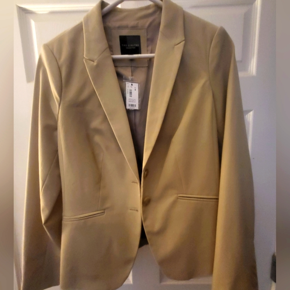 Blazer Khaki Beige NWT!